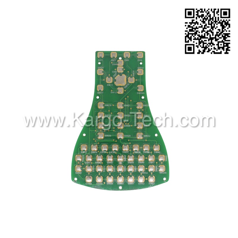 Keyboard PCB (ABCDE) Replacement for Trimble Ranger 3, 3L, 3XE, 3XC