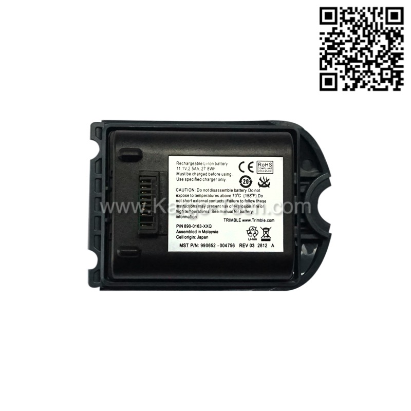 Battery with Cover Replacement for Trimble TSC3