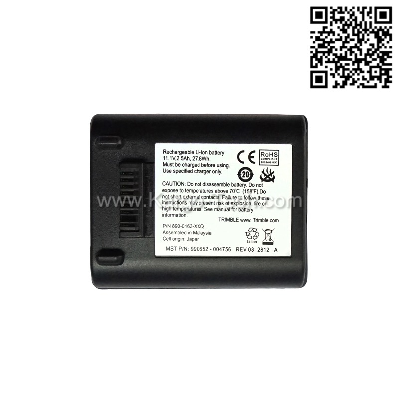 Battery Only Replacement for Trimble Ranger 3, 3L, 3XE, 3XC