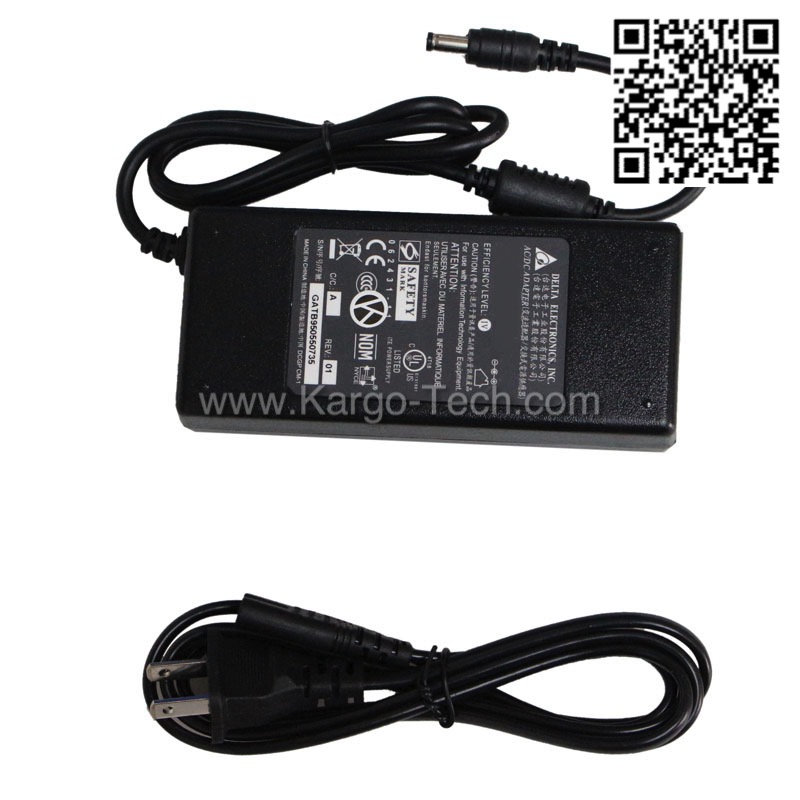 AC Power Adapter with Cord Replacement for Trimble Juno 3D