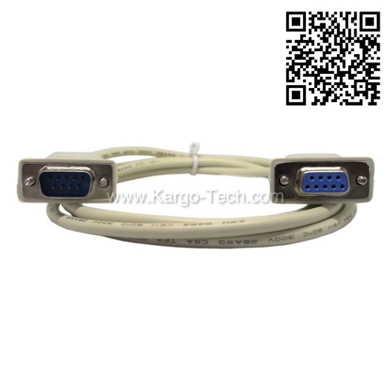 RS-232 Serial Cable (F to M) Replacement for Spectra Precision Nomad 1050 Series