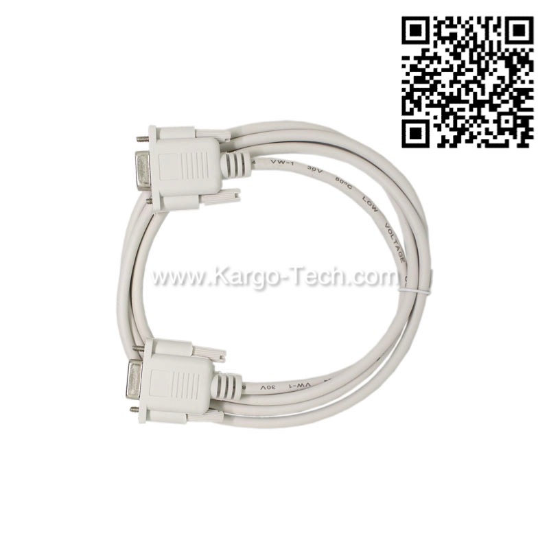 RS-232 Serial Cable (F to F) Replacement for Spectra Precision Nomad 800 Series