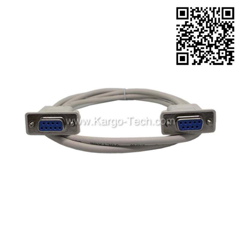 RS-232 Serial Cable (F to F) Replacement for Spectra Precision Nomad 1050 Series
