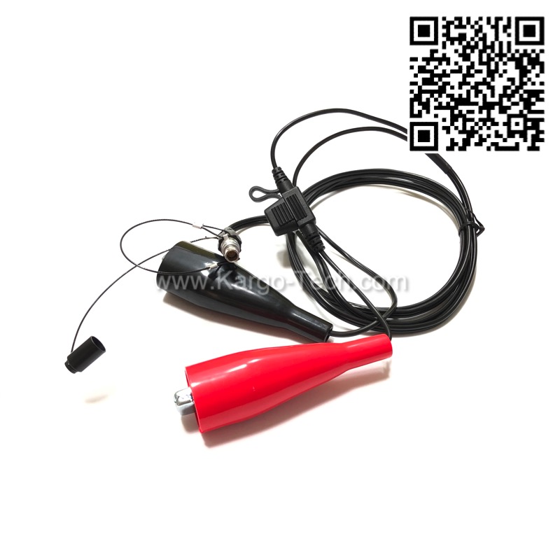 12V Battery Clip to 7-pins Lemo connetor Power Cable Replacement for Trimble R8