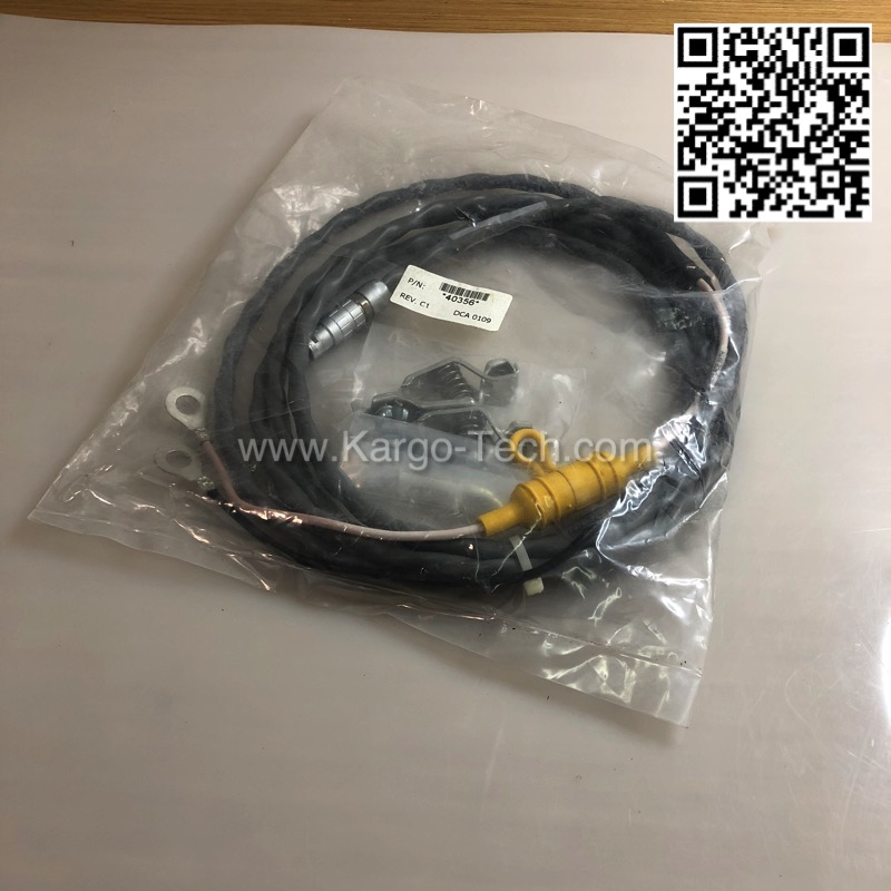Trimble 40356 Trimmark 3 Battery Cable with Clamp