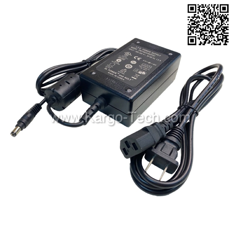 AC Power Adapter with Power Cord Only (Device & Battery Charger use) Replacement for Trimble R7 - Click Image to Close
